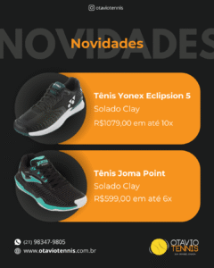 Novidades - Tenis